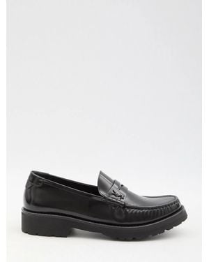 Saint Laurent Le Loafer Moccasins - Black