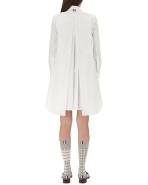 Thom Browne Shirt Dress - White