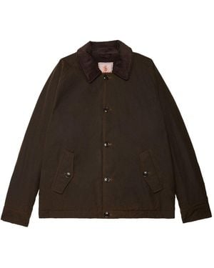 Baracuta Waxed Deck Jacket - Brown