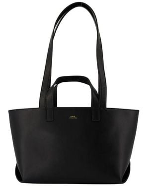 A.P.C. Le Drummer Small Shoulder Bag - Black