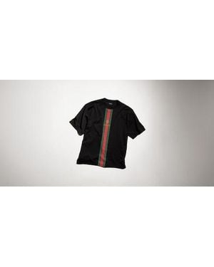Gucci Cotton Jersey T-Shirt With Print - Black