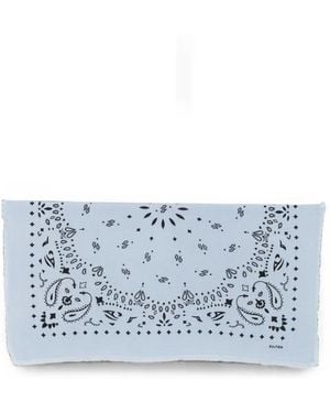 Kujten "Hachiko" Grand Bandana Imprime Scarf - Blue