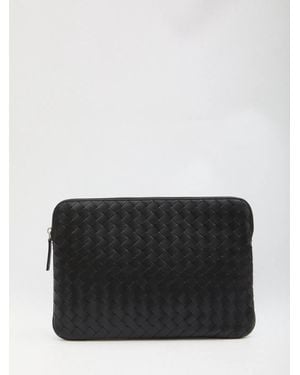 Bottega Veneta Document Holder Getaway - Black