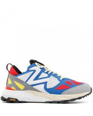 Philippe Model Rockx Low Vibram Sole Sneakers - Blue