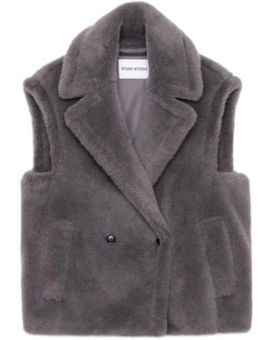 Stand Studio Clary Vest - Grey