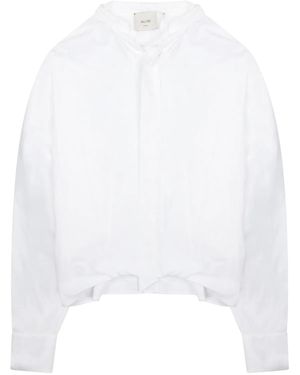 Alysi Camicia Con Fiocco - White
