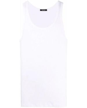 Tom Ford Cotton Modal Sweater - White