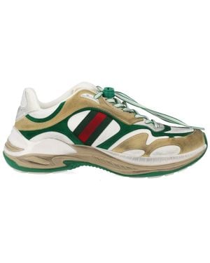 Gucci Suede Sneaker - Green