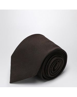 Destin Silk Tie - Black