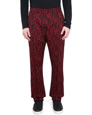 Baracuta x Needles Trousers With Logo - Red