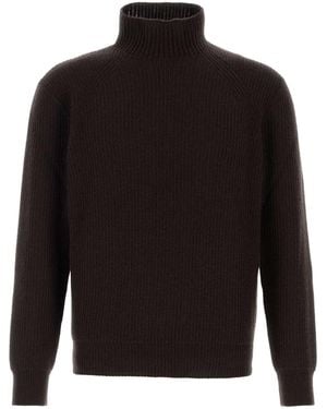 Brioni Cashmere Jumper - Black