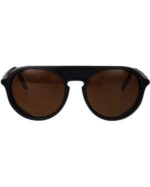 Vuarnet Matte Injected Sunglasses - Brown