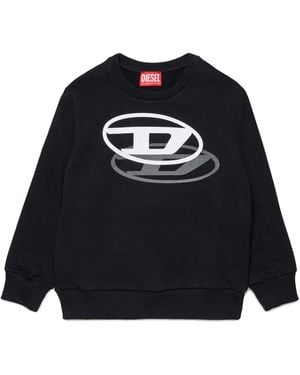 DIESEL Sweatshirt With Logo - Black