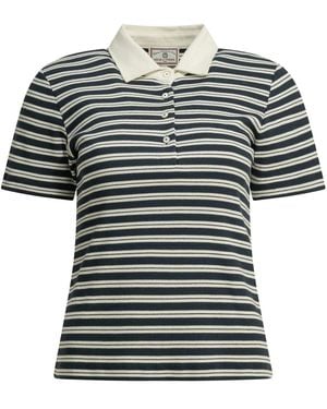 Ines De La Fressange Paris Organic Cotton Polo Shirts - Black