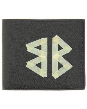 Balenciaga Bi-Fold "Cash" Portfolio - Black