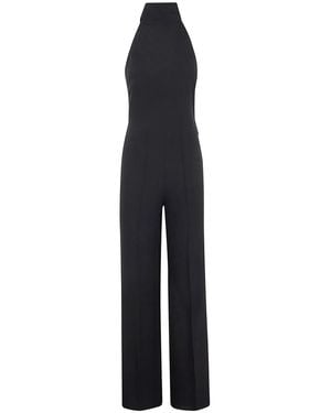 DR. HOPE Cady Jumpsuit With Bow - Blue