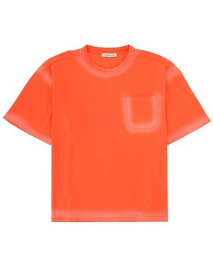 YMC T-Shirt "Triple Pocket" - Orange
