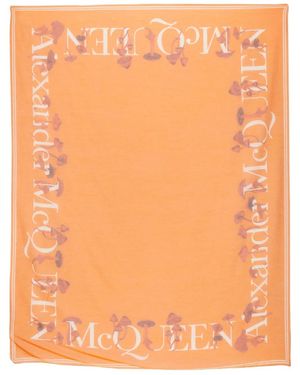 McQueen Mushroom Scarf - Orange