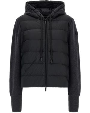 Moncler Padded Cardigan - Black