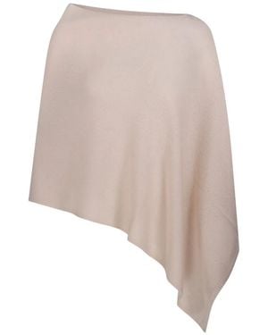 Be You Asymmetric Poncho - Natural