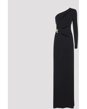 Elisabetta Franchi Carpet Long Dress - Black