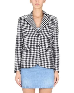 Versace Tweed Jacket - Blue