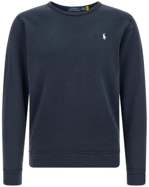 Polo Ralph Lauren Loopback Cotton Sweatshirt - Blue