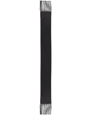 McQueen "Skull" Scarf - Black