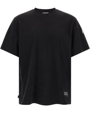 Moncler Genius T-Shirt Moncler X Fragment - Black