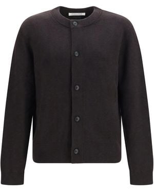 sunflower Button Cardigan - Black