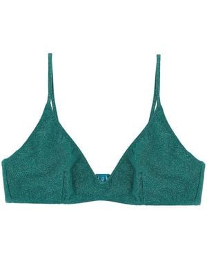 MC2 Saint Barth 'Paloma' Bikini Top - Green