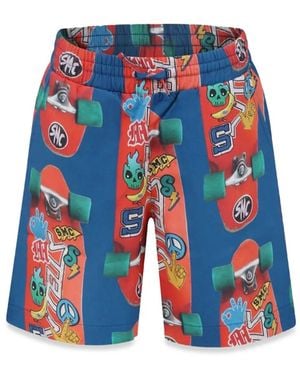 Stella McCartney Fabric Bermuda Shorts - Blue