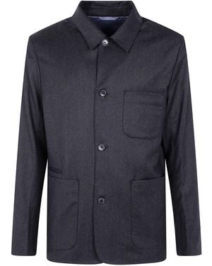 Paul Smith 4 Buttons Casual Jacket - Blue