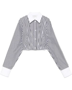 Max Mara Striped Shirt - White