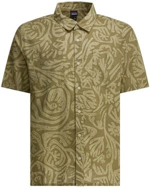 Patagonia Hemp Organic Cotton Shirt - Green