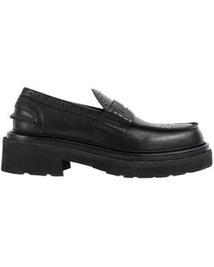 Sacai Wingtip Loafers - Black
