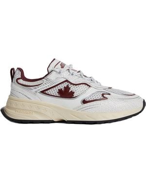DSquared² Leather Sneakers - White