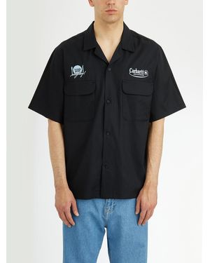 Carhartt Deli Twill S/S Shirt - Black