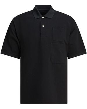 DAIWA PIER 39 Polyester Polo Shirt - Black