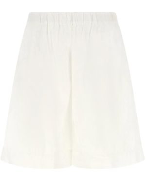 Xacus 'Carlotta' Bermuda Shorts - White