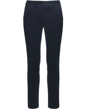 FRAME Slim Fit Chino Trousers - Blue
