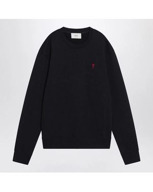 Ami Paris Ami De Coeur Sweatshirt - Blue