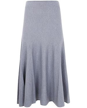 KHAITE Mayu Skirt - Grey