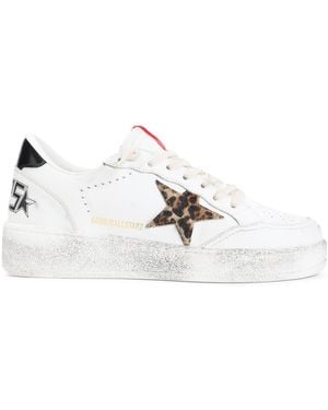 Golden Goose Trainer Ballstar - White
