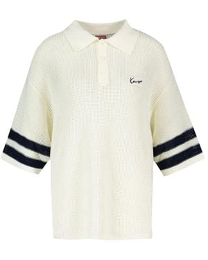 KENZO Crochet Polo - Natural