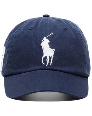 Ralph Lauren Big Pony Chino Cap - Blue