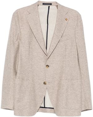 Latorre Wool Cotton Polyamide Jacket - Natural