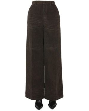 DSquared² Wide Leg Pants - Black