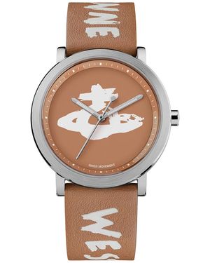 Vivienne Westwood Ladbroke Orb Logo 35Mm Quartz Watch - Multicolor