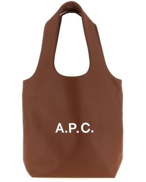 A.P.C. 'Ninon' Small Bag - Brown